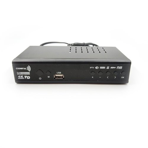Приставка для цифрового ТВ, ресивер DVB-T2, WiFi, CXDIGITAL 4K