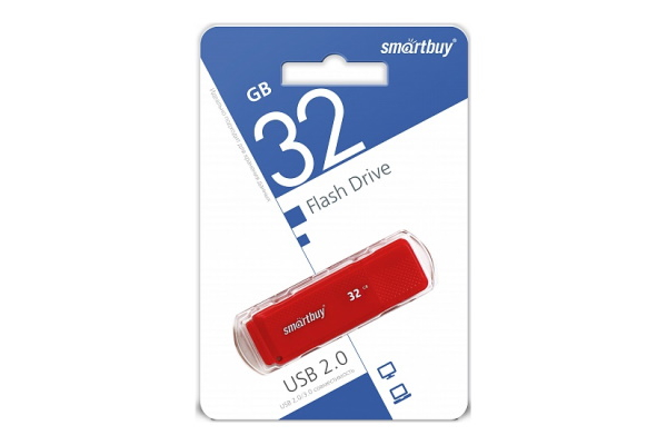 Usb Flesh Disk Smartbuy 32gb Dock Red