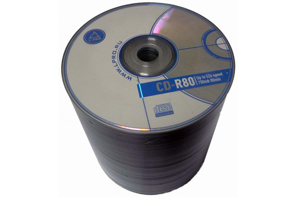 Cd r диски фото Диск CD-R L-Pro 700Mb 52x SP-100